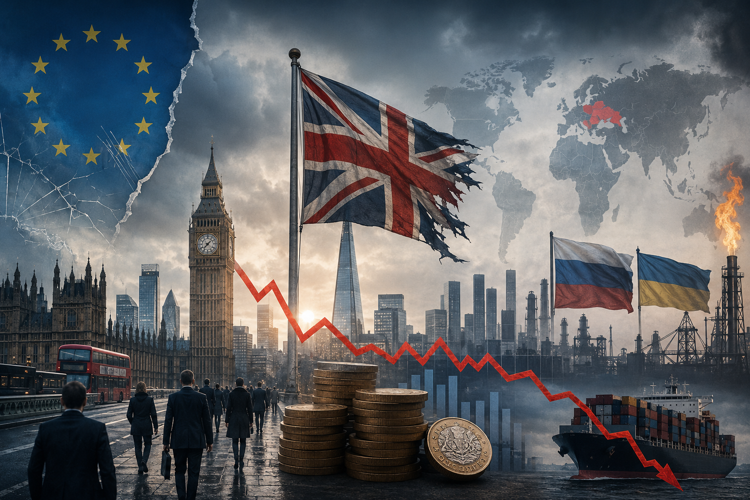 UK Economy Faces Long Road to Recovery Amid Global Uncertainty