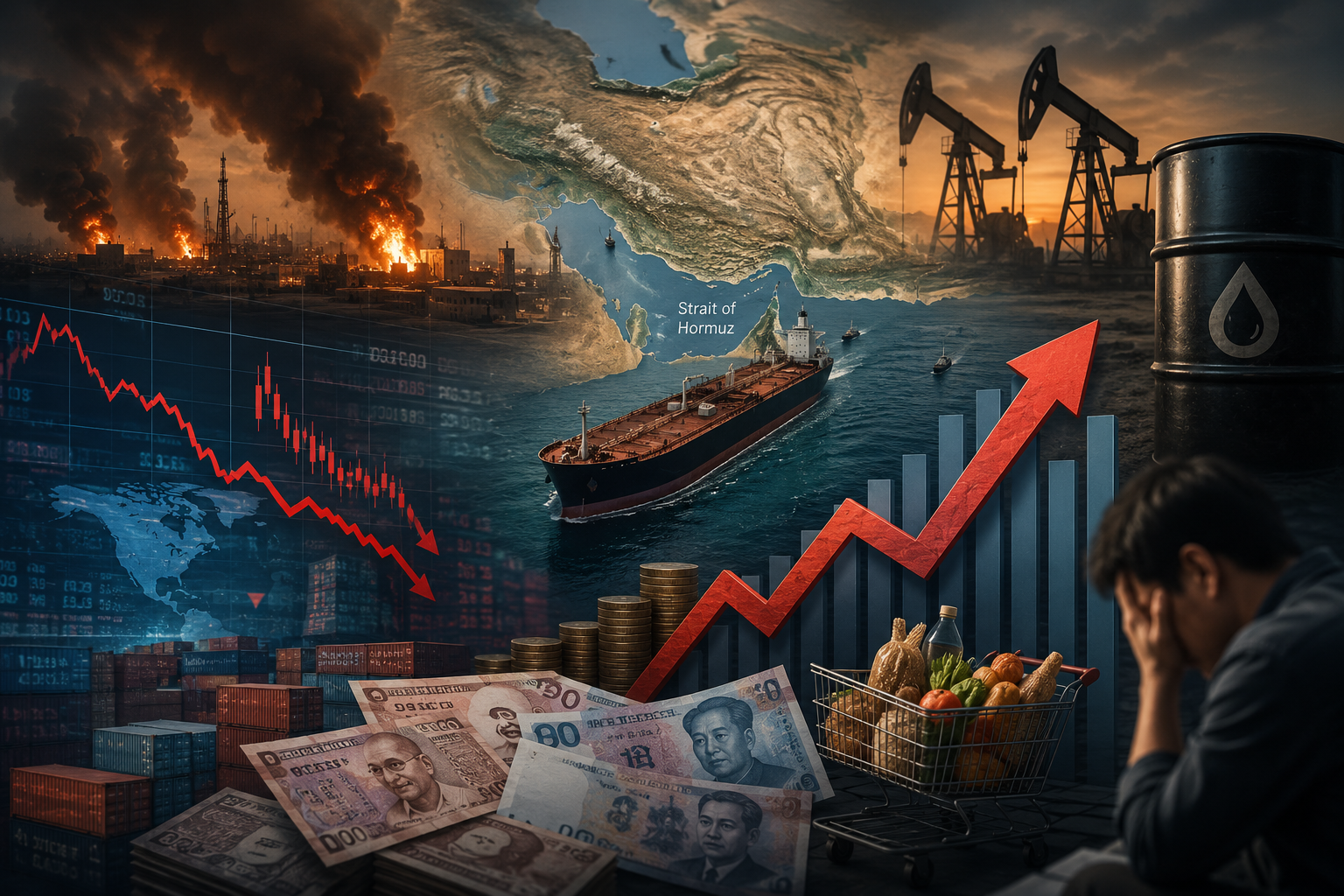 Asia’s Hidden Economic Crisis: How the Iran Conflict Could Trigger Inflation, Currency Pressures and a Global Slowdown.