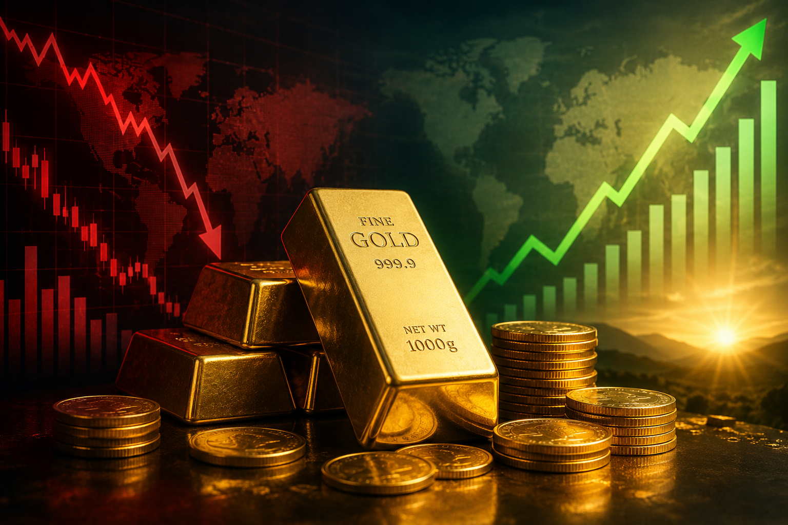 Gold Under Pressure: Short-Term Weakness, Long-Term Strength